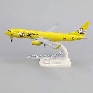 美客多 Mercado Libre 波音 B737 合金 仿真 客机 飞机模型 20cm