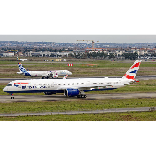 合金仿真空客客机A350收藏摆件