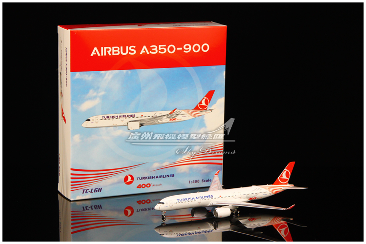 Turkish合金仿真飞机模型空客