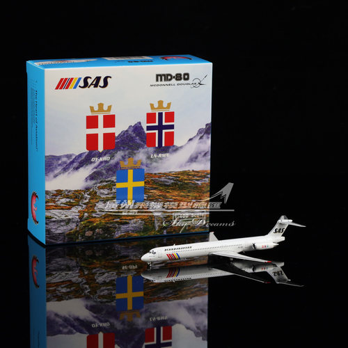 Phoenix 12057 SAS 北欧航空  MD-83 SE-DPI 飞机模型 1:400