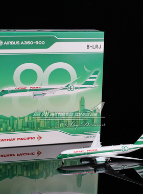 JCwings SA4113 国泰航空Misc空客 A350-900XWB 80th B-LRJ 1:400