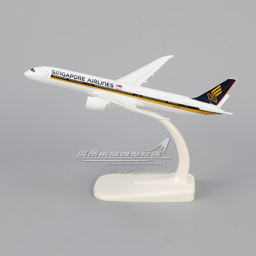 新加坡航空波音B787飞机模型