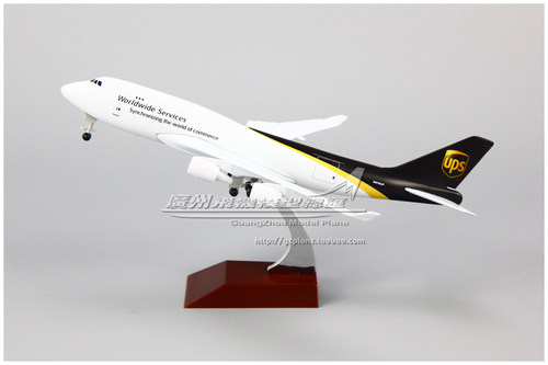UPS联合包裹波音B747飞机模型