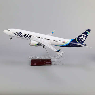 阿拉斯加航空波音B737MAX飞机