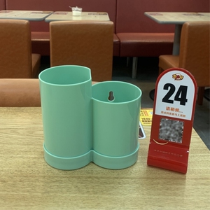 商用筷子筒餐厅餐饮筷子笼小吃面馆饭店塑料筷子篓沥水筷子收纳盒