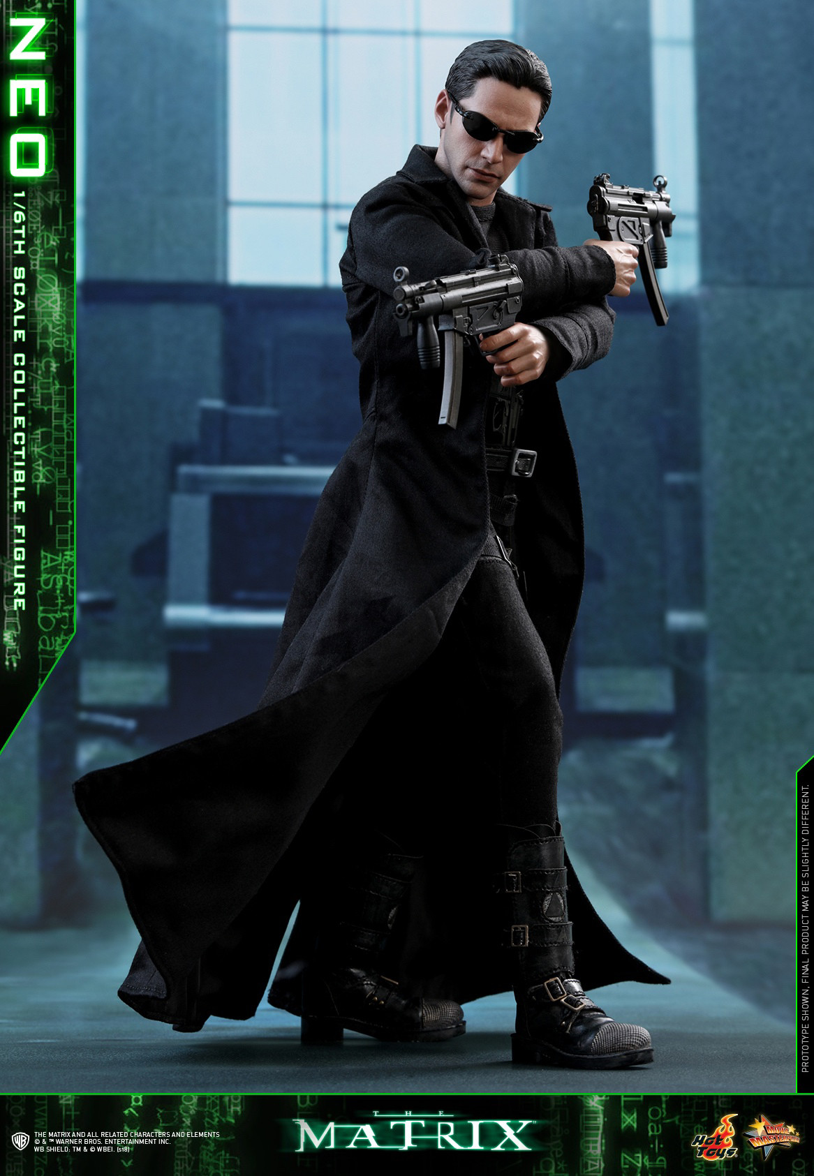 Hot Toys 1/6 MMS466 黑客帝国 尼 /NEO 基努李维斯 可动人偶