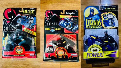全新 Kenner 蝙蝠侠 摩托车合集Batman 动画版 模型玩具 Batcycle