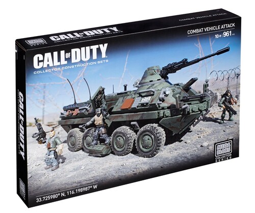 美家宝/美高 Mega Bloks 使命召唤 COD 八轮装甲作战车 CNG87