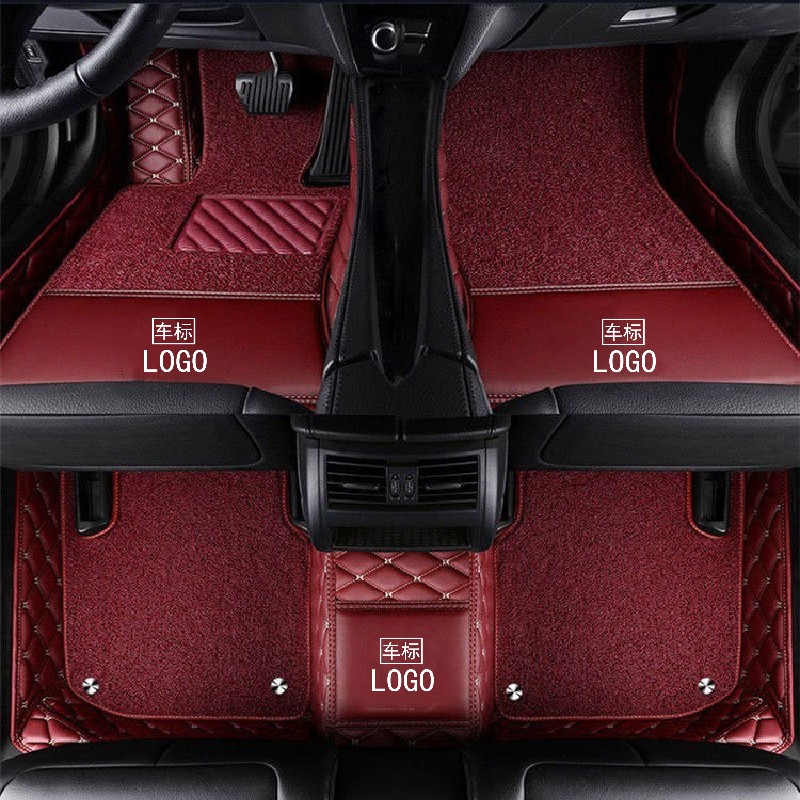 适用于奥迪脚垫 A4L Q5L Q3 Q2L A1 A5 A7 A8L A3 专用全包围脚垫