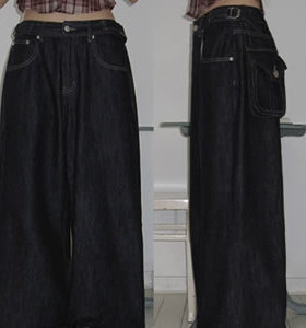 五1125韩国直邮modimood- 牛仔裤区5066000简洁可爱简约冬季复古