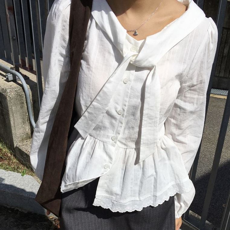 六1004韩国正品an-tiz2269 衬衫区英伦人气流行秋季瑞丽通勤独特