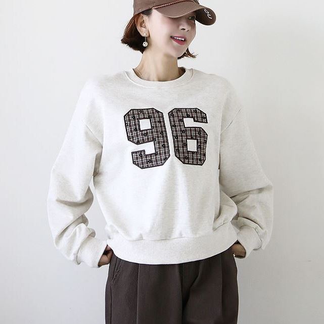 六1004韩国正品lemite-64339 卫衣区流行秋季瑞丽通勤独特纯色