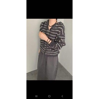 九1114韩国东大门针织衫区acre-8698103冬款街头新款欧美直邮气质