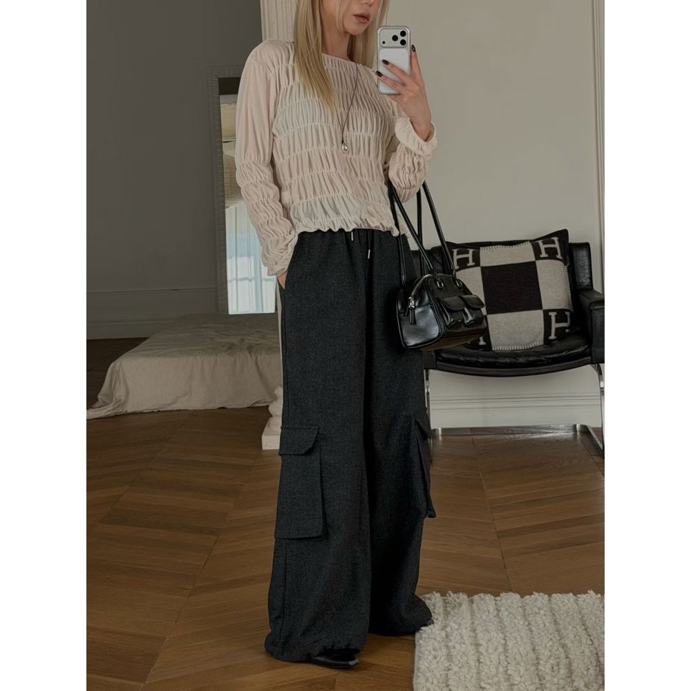 九1114韩国东大门t恤区bene-8698800甜美简约秋冬洋气韩版优雅