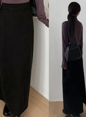 五1125韩国直邮alit-tle-b-- 短中长裙区5066187通勤端庄纯色瑞丽