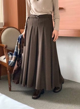 九1114韩国东大门户外半身裙区acre-8698871知性冬季简洁正品清新