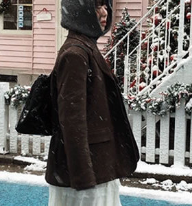 五1125韩国直邮vin-vle- 外套西装区5064160英伦通勤端庄纯色瑞丽