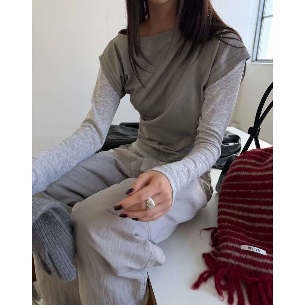 九1114韩国东大门t恤区BETTER-8698290冬季潮流正品别致休闲简约