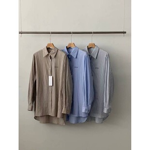 九1030韩国东大门衬衫-区OVERTAKE-8683082潮流冬季简约正品修身