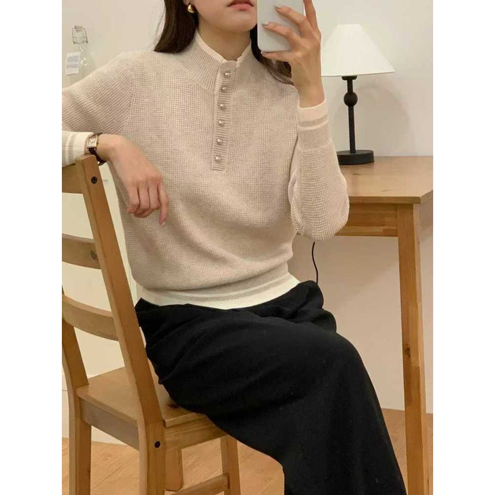 九1114韩国东大门针织衫区catharina-8696355冬款时尚新款经典