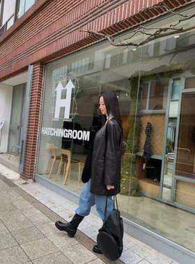 九1030韩国东大门运动牛仔裤区AFlan-8684611新潮秋冬流行韩版