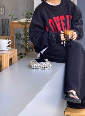 九1114韩国东大门运动户外卫衣区Delicate-8698699优雅可爱流行