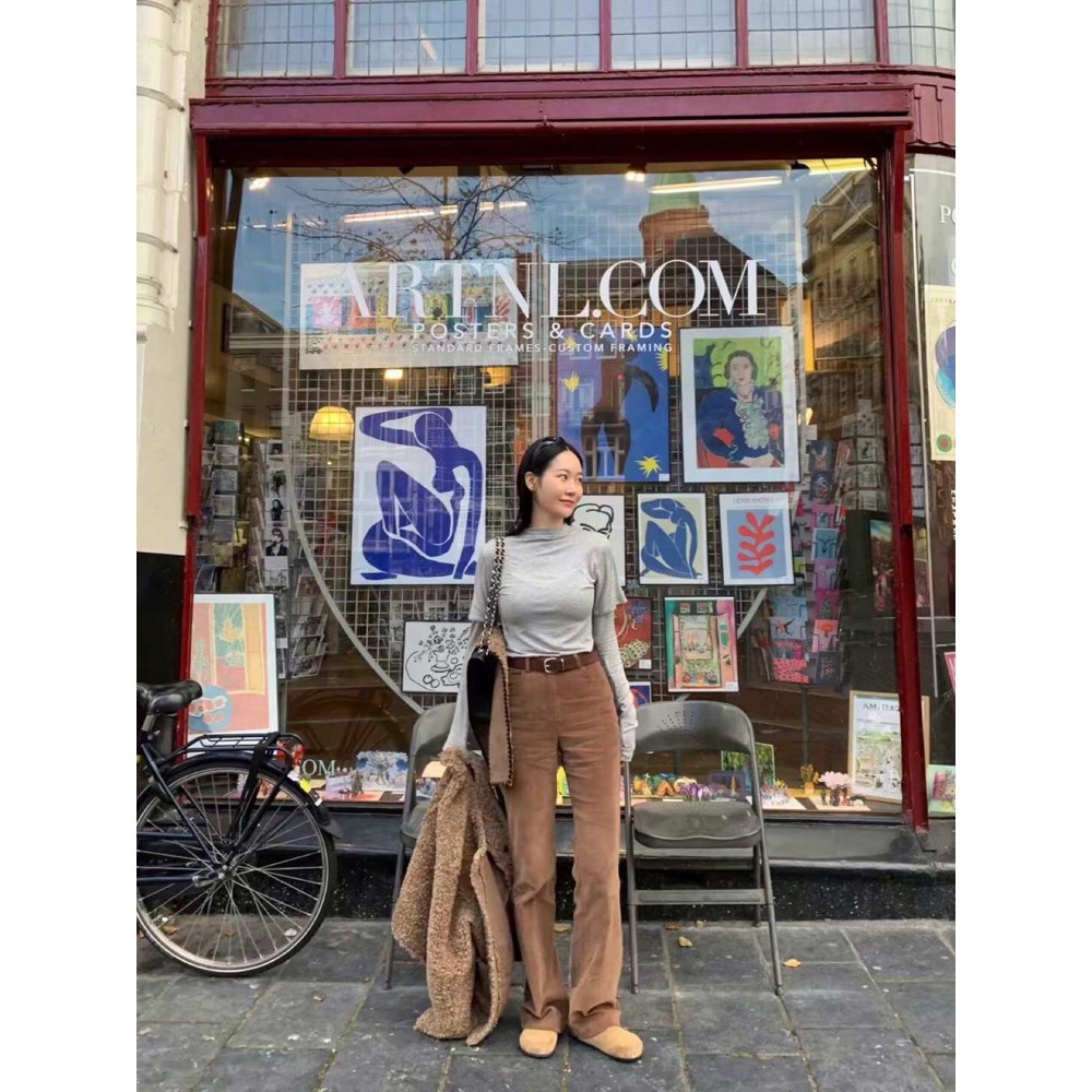 九1114韩国东大门t恤区HONGU-8697049甜美精致秋冬街舞韩版新潮