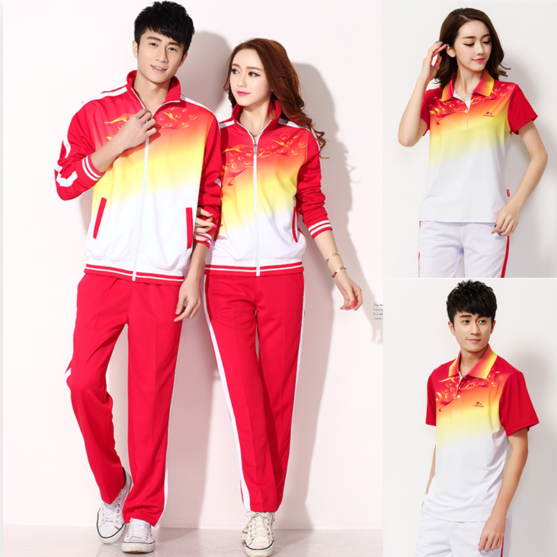 运动服晋冠男女健步健走速干