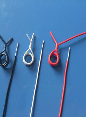 园林扎线  葡萄白色扎丝0.6mm*1.3mm铁芯镀锌1000条 火龙果绑扎带