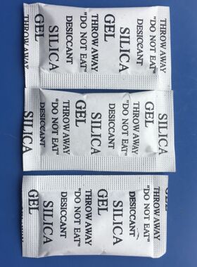 硅胶颗粒干燥剂 1G  小包装 防潮珠 服装鞋帽   箱包 除湿 2000包