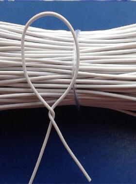 圆形包胶扎线  0.6MM  白色12厘米葡萄扎丝  电线绑扎带园林扎丝