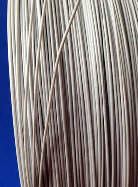 环保黑色包胶扎线白色包塑绳子扎带外径 1MM圆形透明工艺品