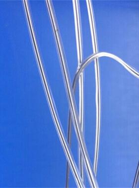 电镀锌铁丝Φ0.6*2.5透明扁型铁扎丝 电缆扎绳扎带绑丝10cm1000条