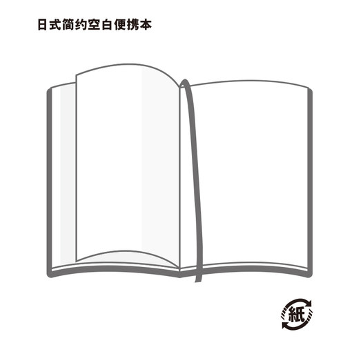 备忘日记手账白纸牛皮纸A6草稿