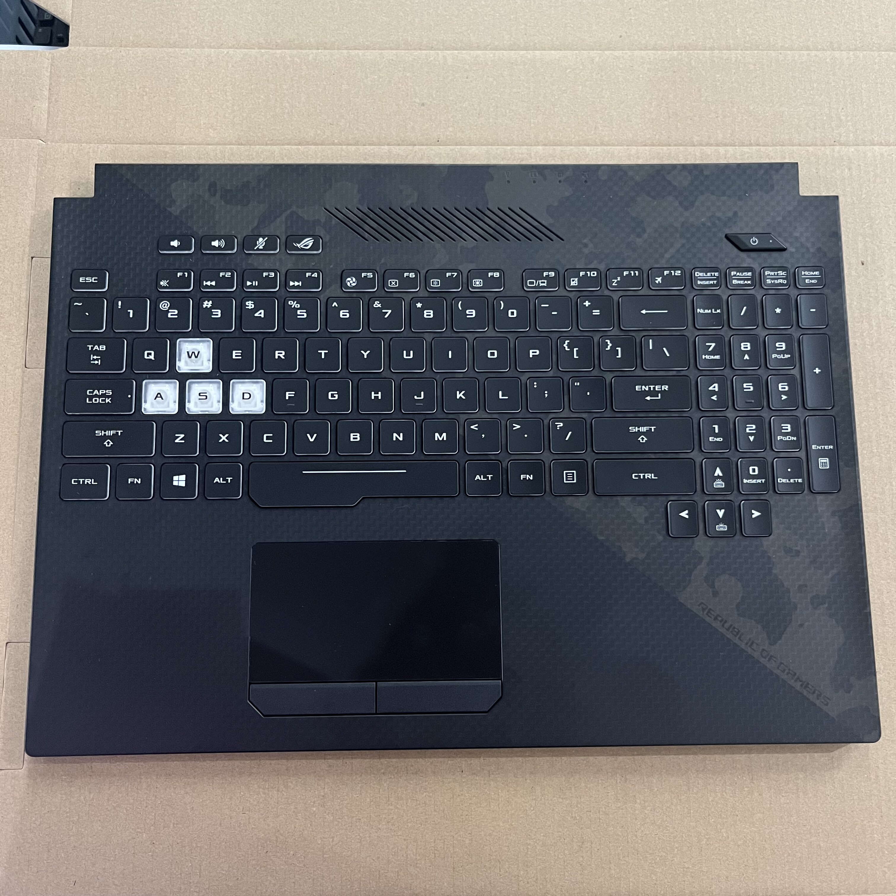 适用ROG 魔霸2 冰刃3 枪神2 GL504 S5C GL704G S7CM键盘