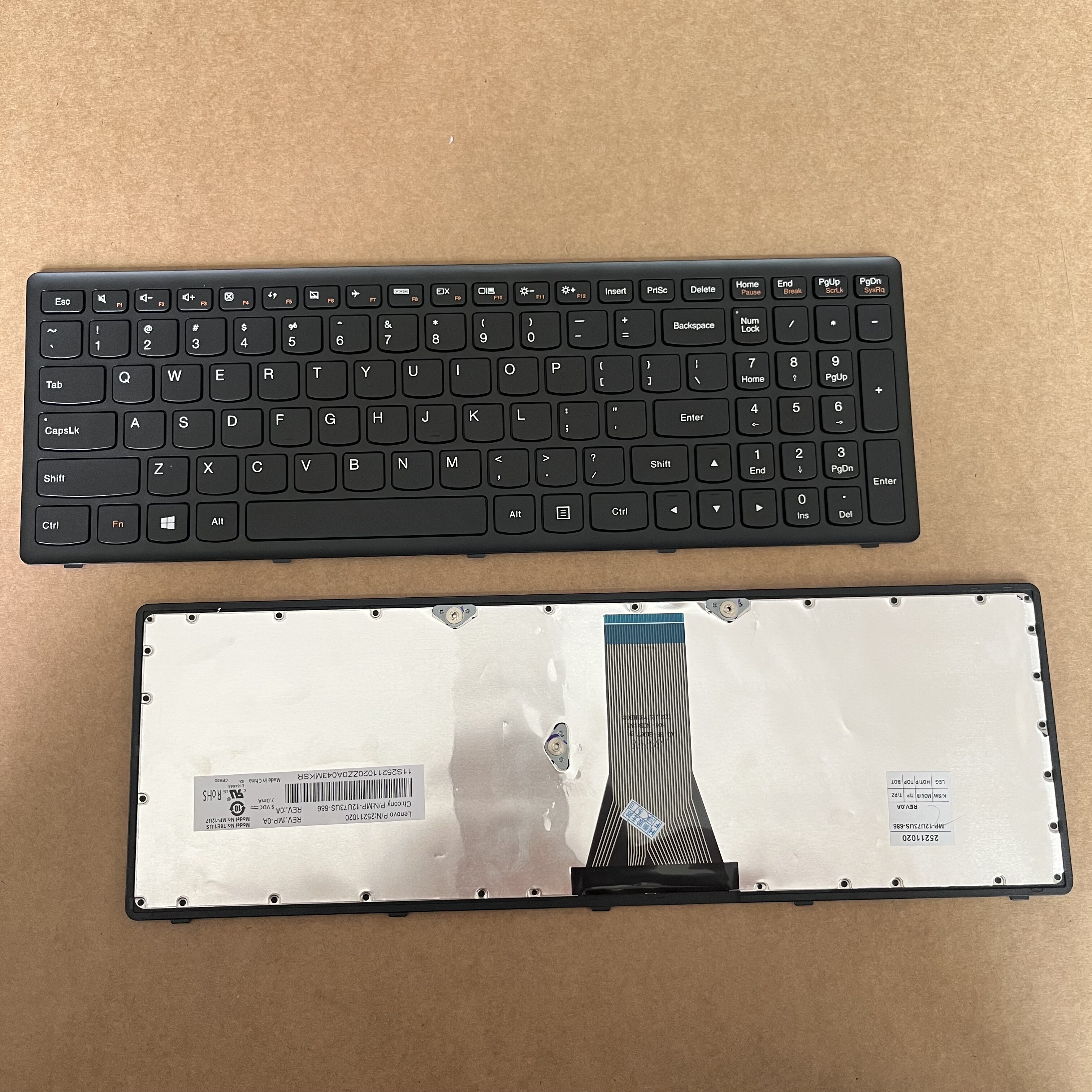 适用 G500S S510P G505S Z510 Z505键盘Flex 15 S500/T Z501