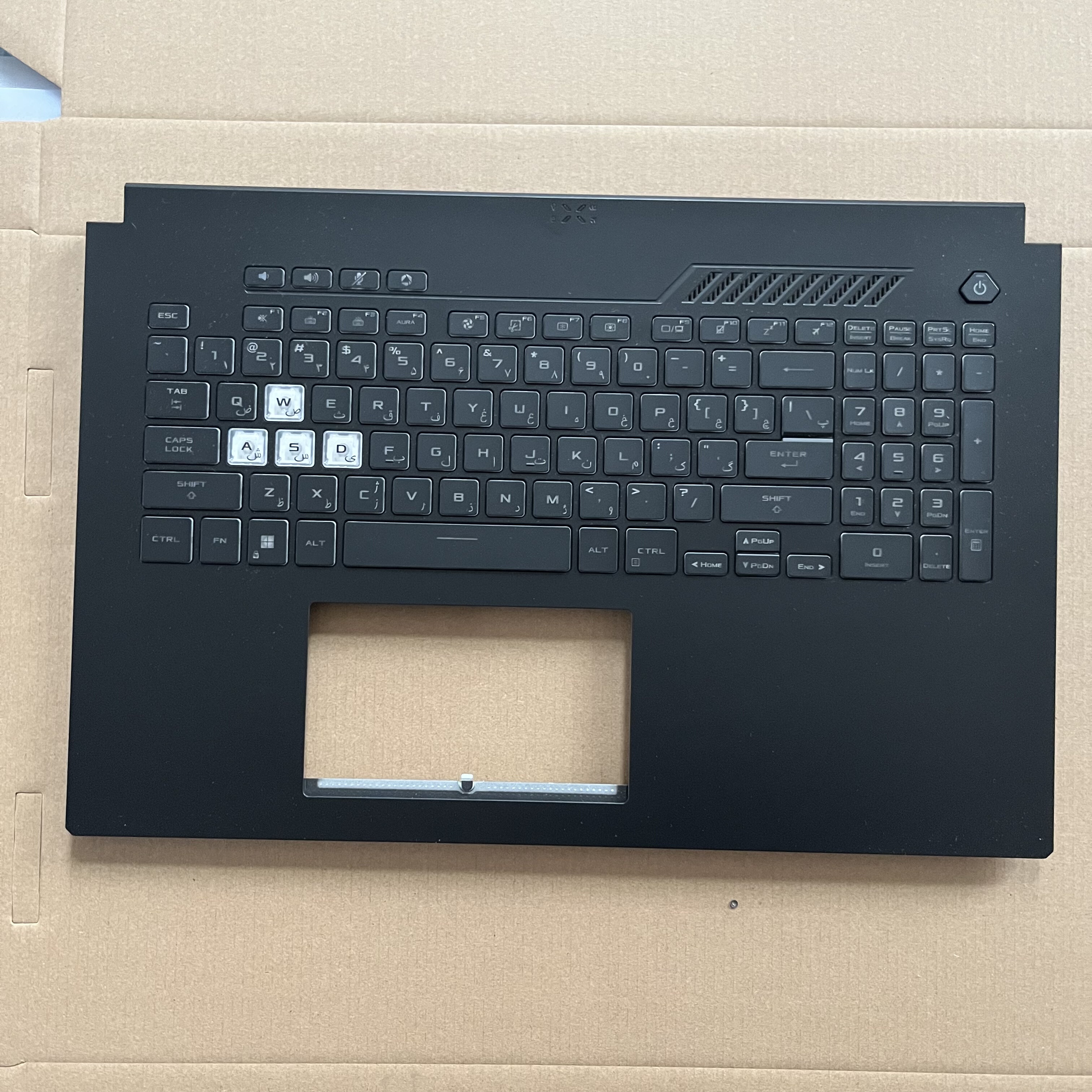 17.3寸天选3PLUS 天选4P FA707 FX707 FA707Z F17键盘C壳