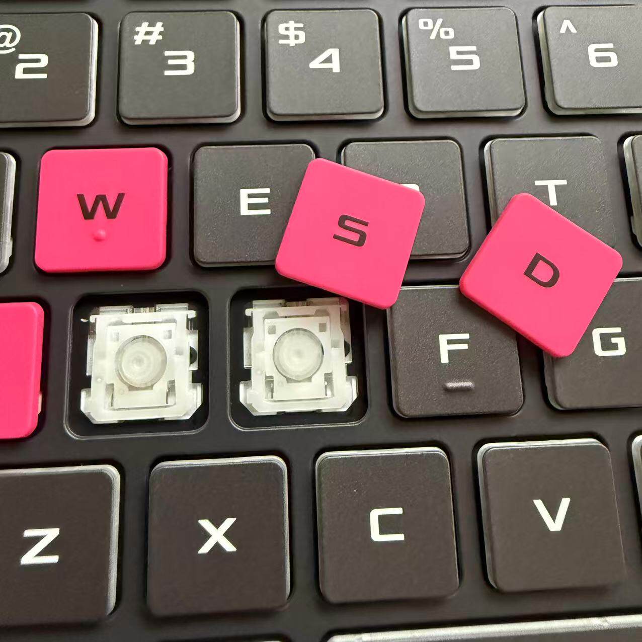 魔霸5运动版限定版配色G513q按键G15 2021键帽支架按钮键盘帽配件