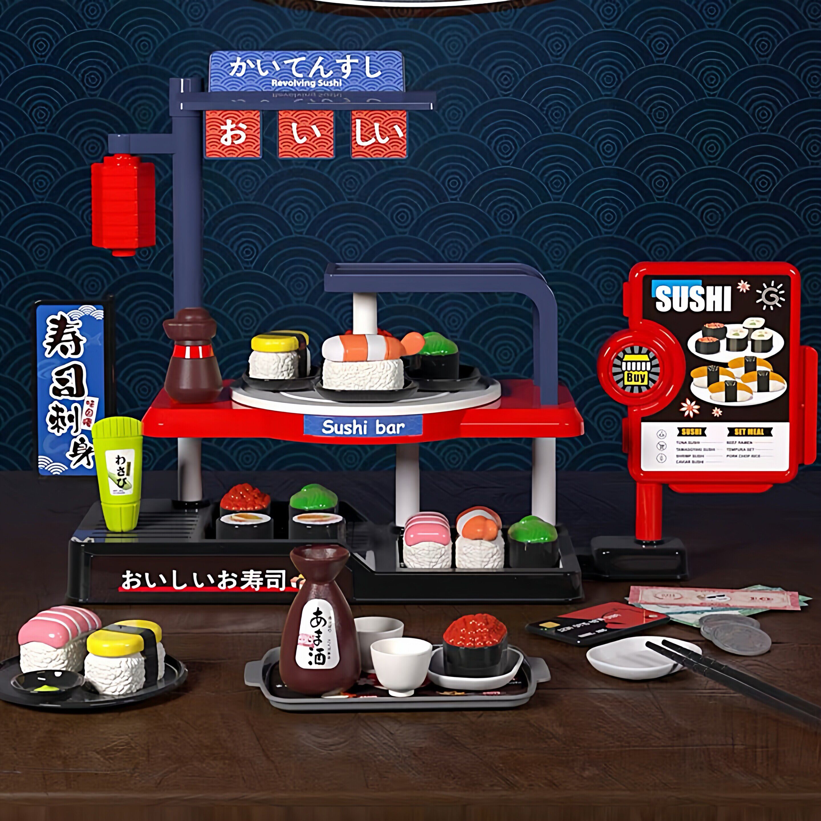 日寿司店过家家玩具套装