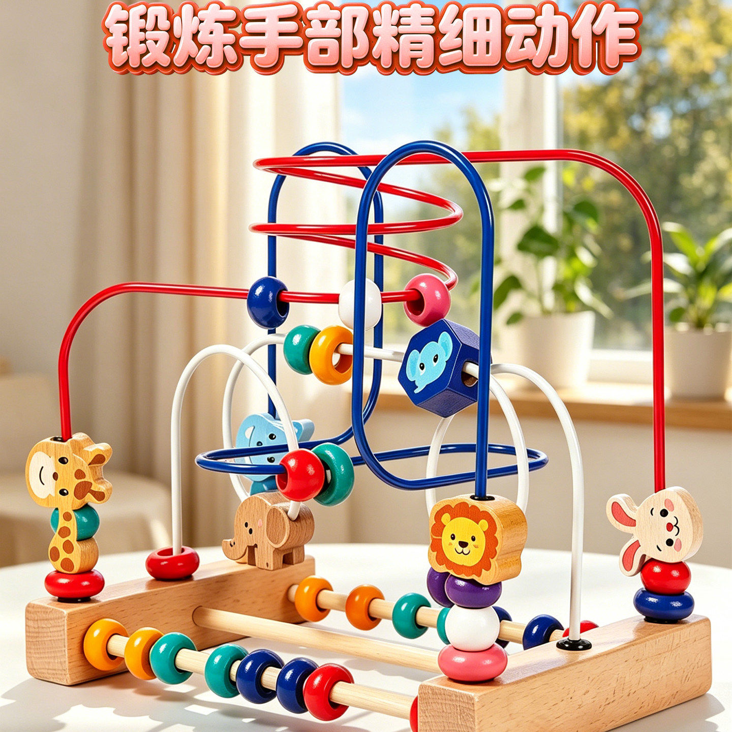 宝宝绕珠益智玩具儿童蒙