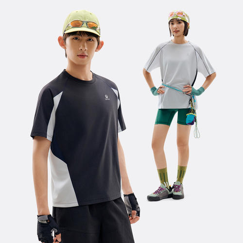 TECTOP/探拓户外夏季透气宽松男女同款速干T恤吸汗休闲衣中性短袖