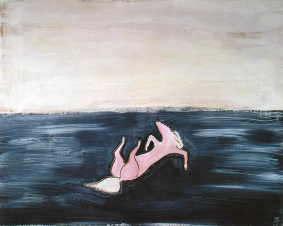 客厅儿童房挂画手绘临摹复制品常玉油画sanyu打滚的马动物装饰画图片