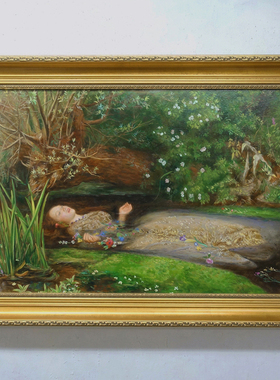 人物名画复制品古典人物古典手绘