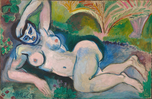 马蒂斯作品Henri Matisse蓝色裸体 野兽派油画手绘临摹世界名画