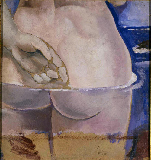 达利油画作品Salvador Dalí水中裸体超现实主义手绘临摹复制品