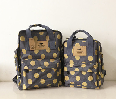 旅行新款波点防泼水休闲亲子包