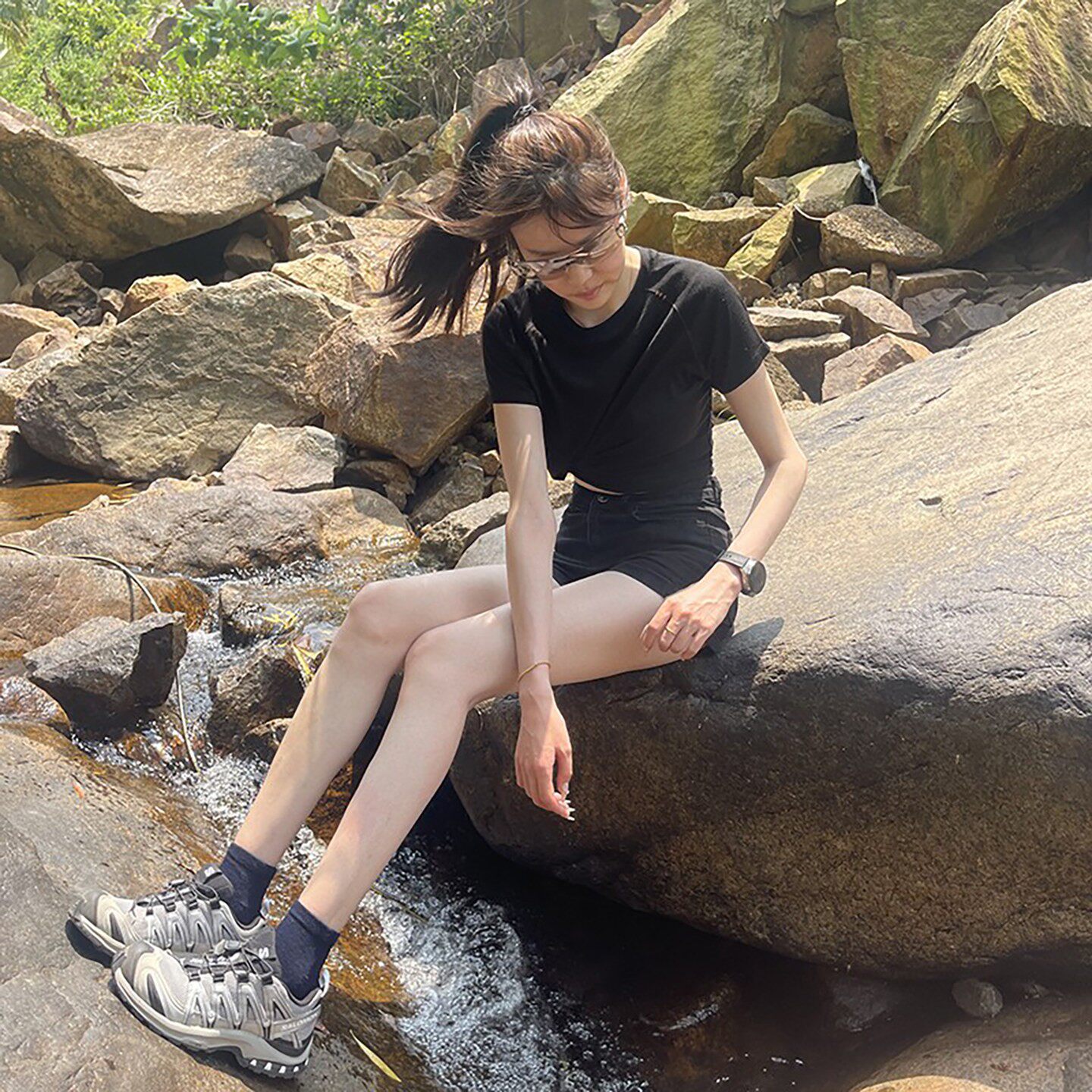 暴走考拉女美利奴羊毛运动T恤图片