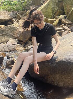 暴走考拉女美利奴羊毛运动T恤
