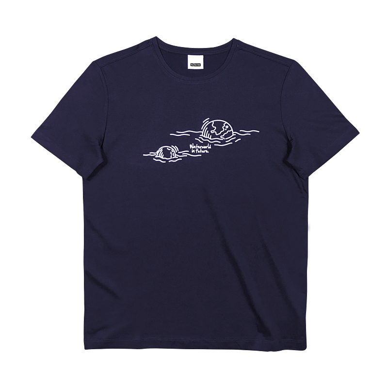 原创设计环保主题男款短袖T恤