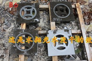 青石板石材地漏青石下水道盖板天井下水道井盖石雕石板加工订做